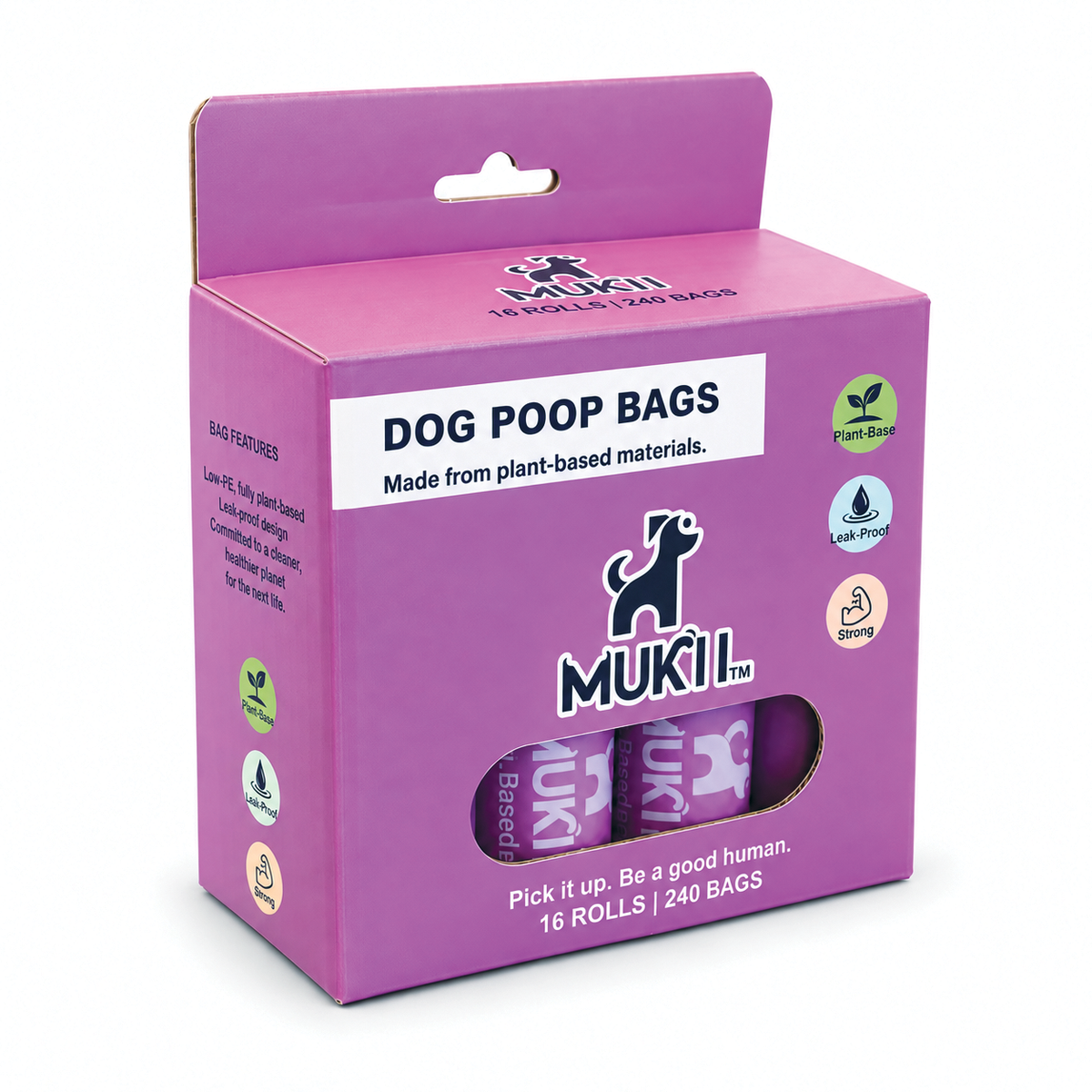 Poop Bag - Veg-Based 240 bags-Lavender